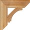 Ekena Millwork Imperial Slat Rough Sawn Bracket, Western Red Cedar, 4"W x 16"D x 16"H BKT04X16X16IMP06RWR - alternate 3